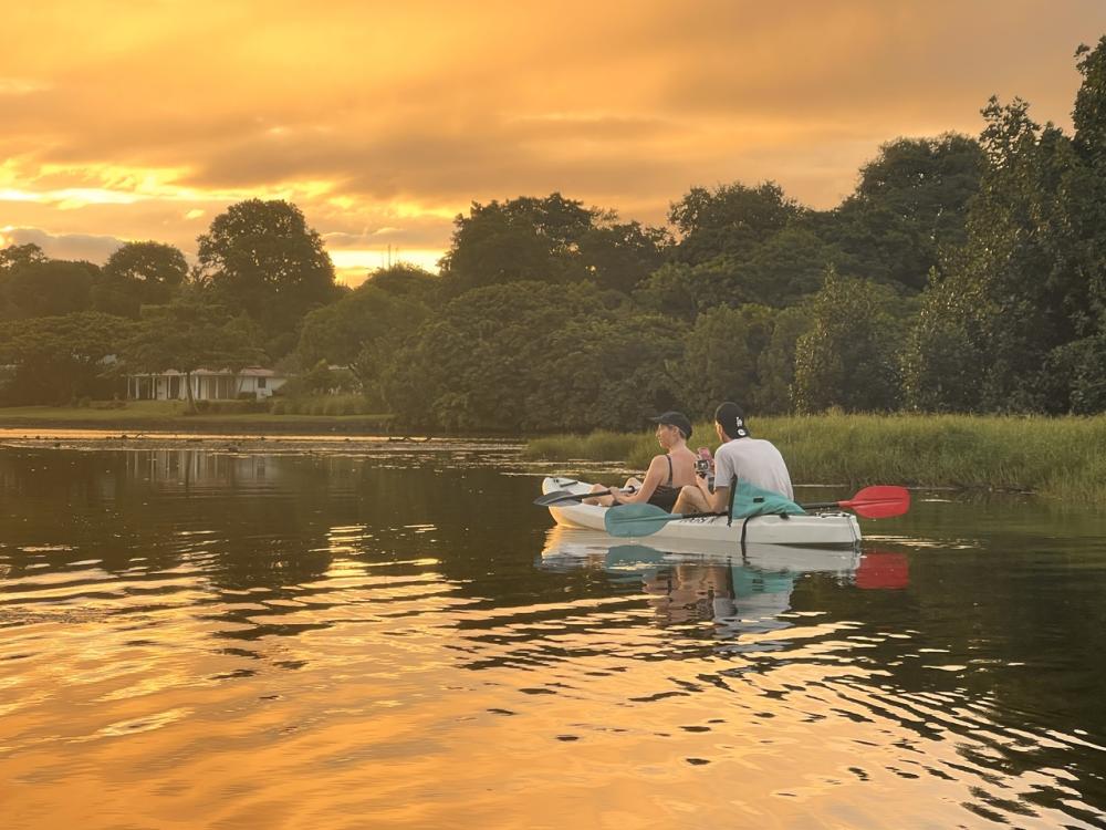 Kayak: Sunset Adventure on the Tamarin River