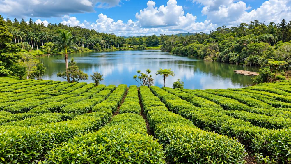 South Mauritius Sacred Lake, Waterfalls & Tea Plantation Tour – Private Sightseeing Experience